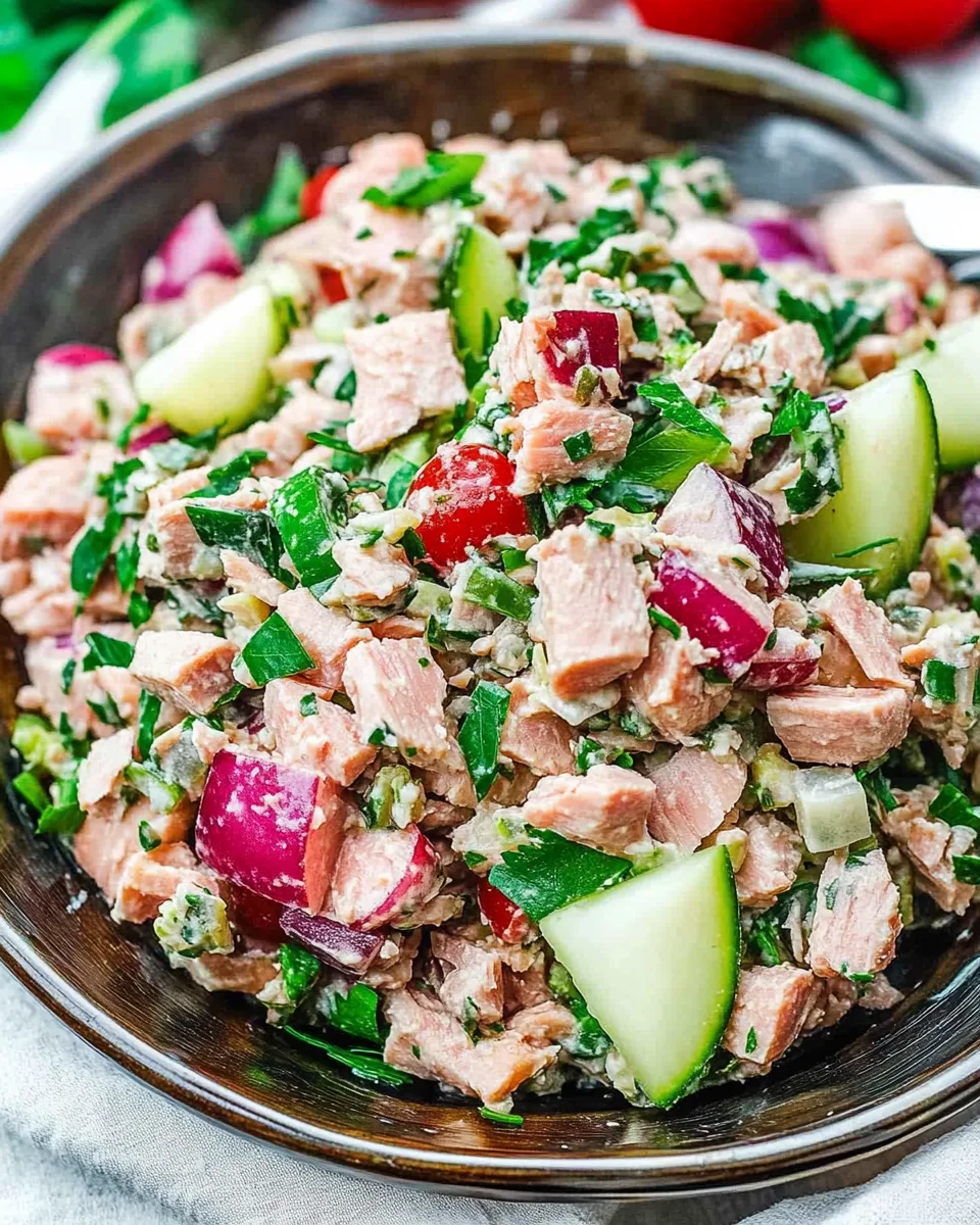 10-Minute Mediterranean Tuna Salad