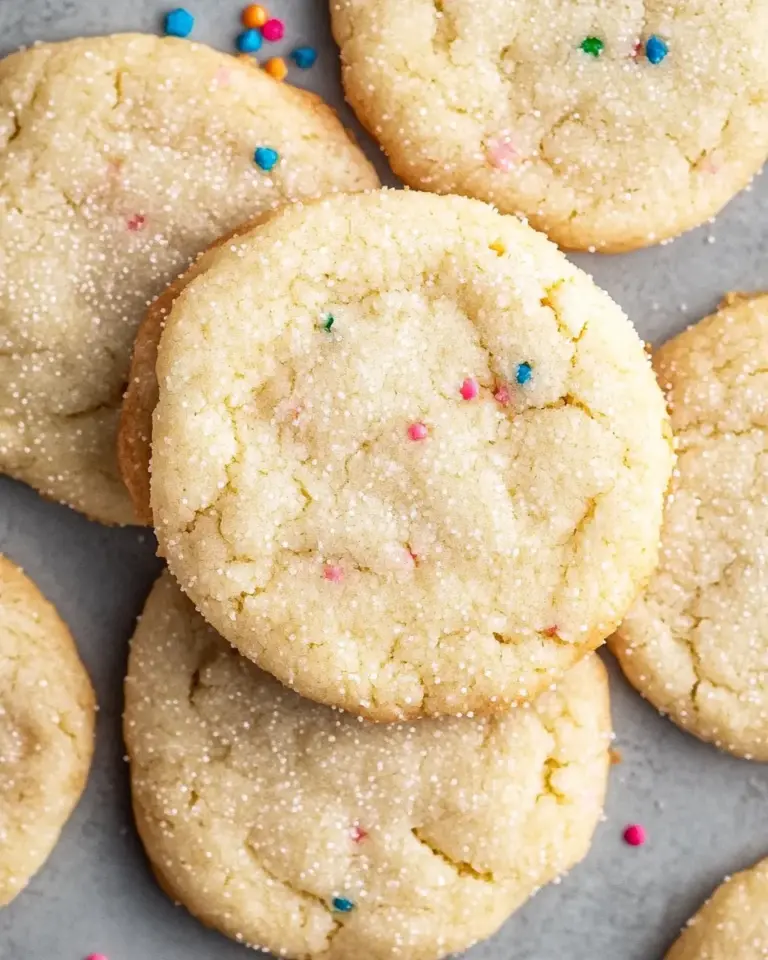 3-Ingredient Easy Sugar Cookies