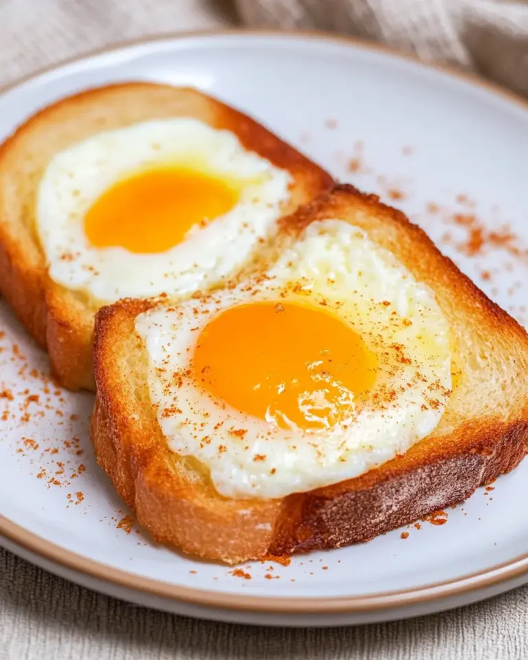 Air Fryer Egg Toast