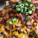 BBQ Bacon Cheeseburger Nachos