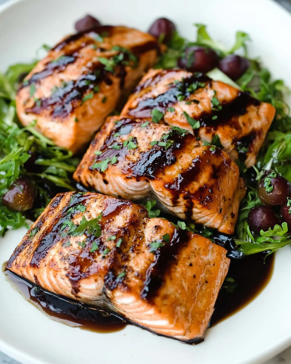 Balsamic Glazed Salmon
