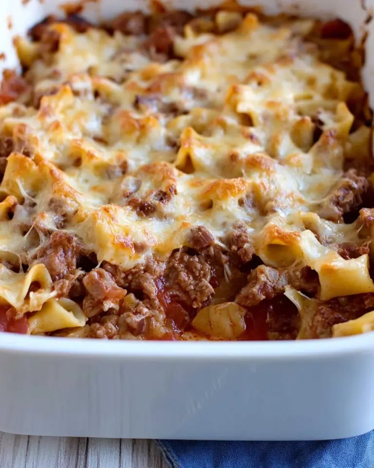 Beef Lombardi Casserole