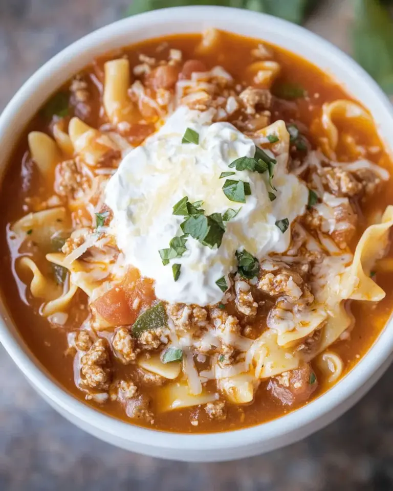 Best Lasagna Soup Recipe