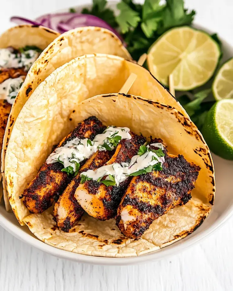 Blackened Fish Tacos