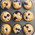 Blueberry Cottage Cheese Muffins