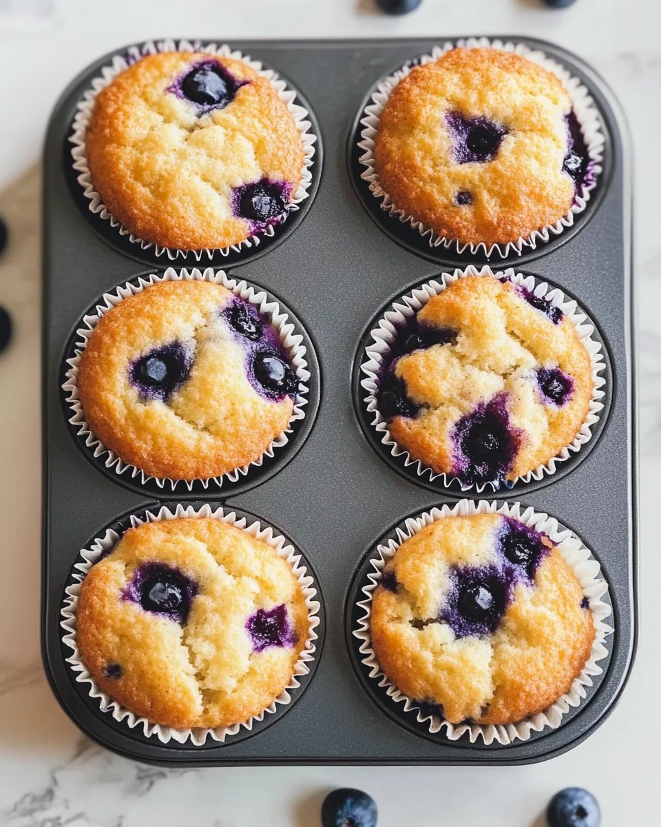 Blueberry Cottage Cheese Muffins 23 Blueberry