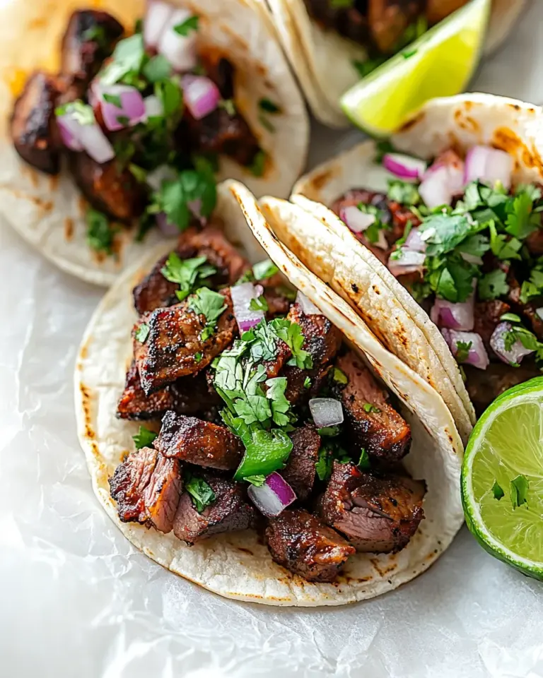 Carne Asada Mexican Street Tacos
