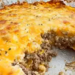 Cheddar Bay Ground Beef Cobbler
