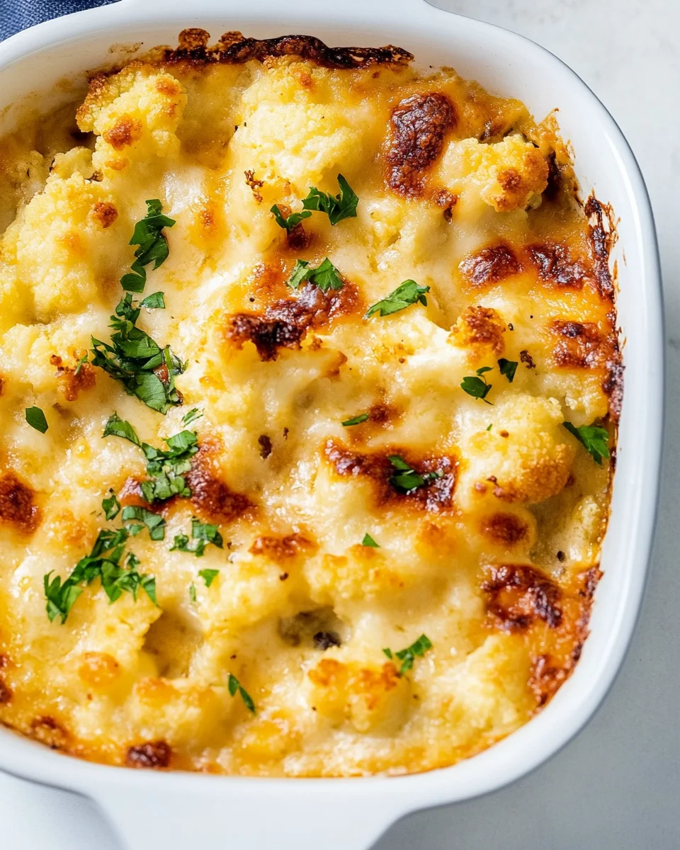 Cheesy Cauliflower Bake 26 Cheesy Cauliflower Bake