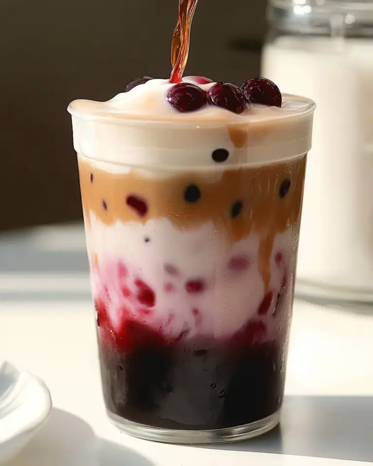 Cherry Vanilla Iced Latte