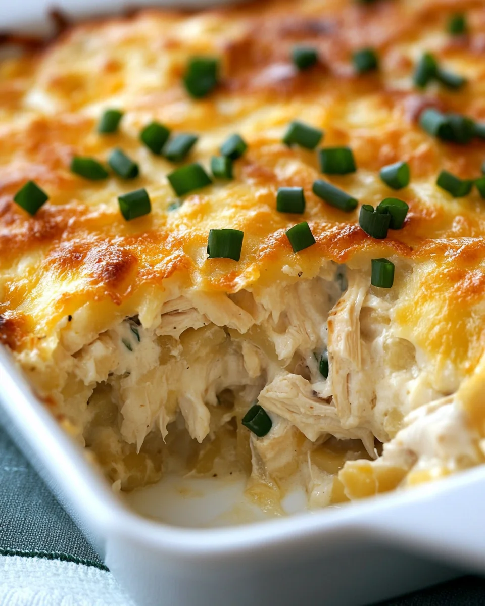 Chicken Hashbrown Casserole Chicken