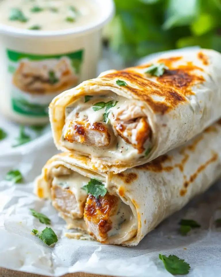 Chicken Ranch Wraps