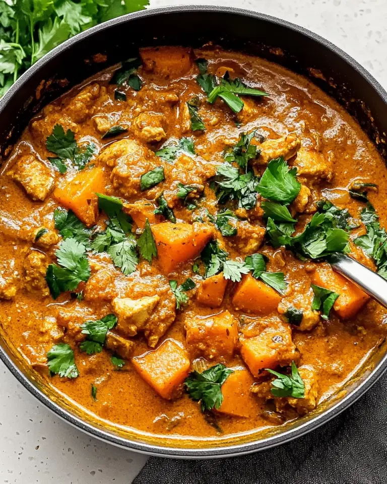 Chicken Sweet Potato Curry