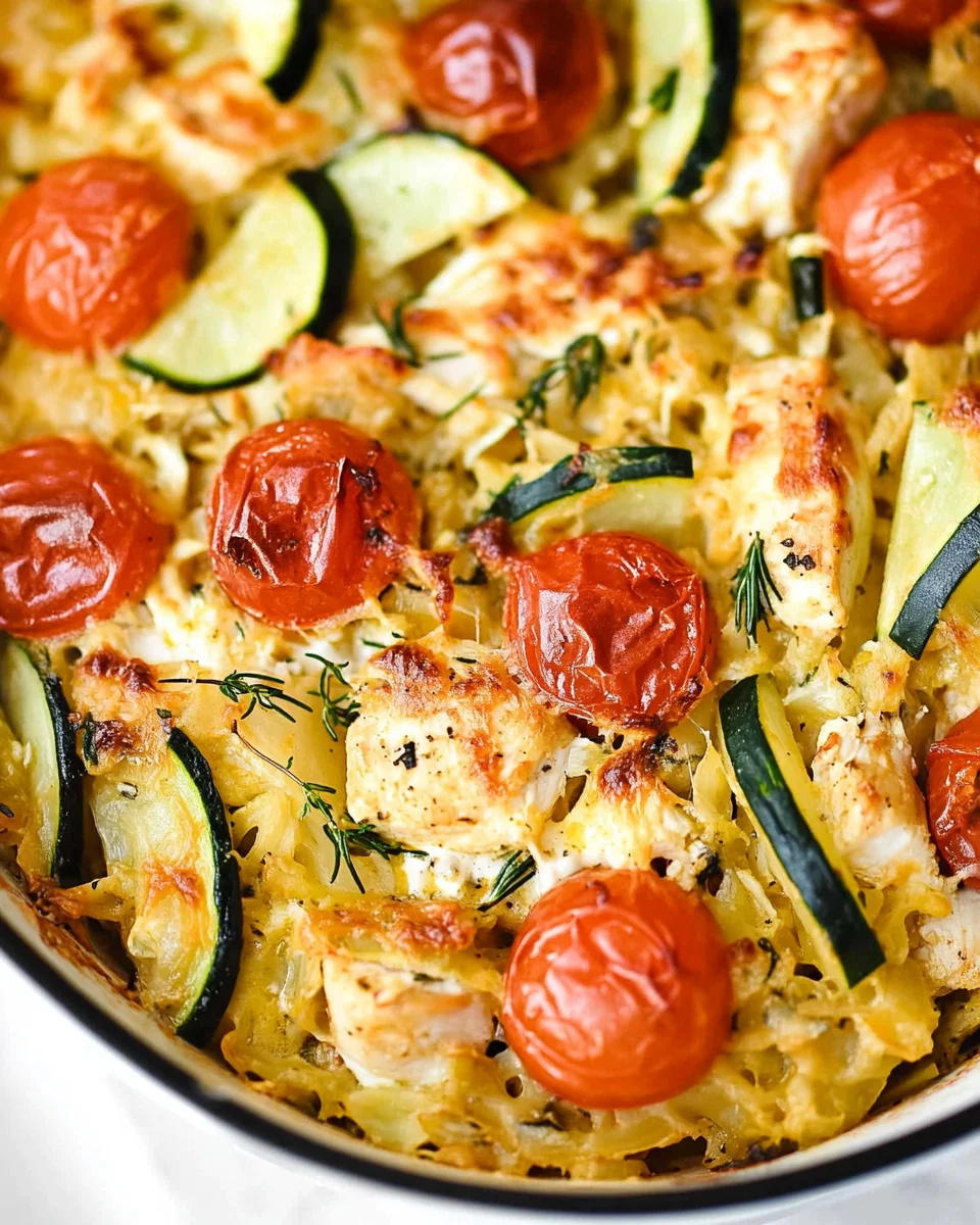Chicken Tzatziki Casserole