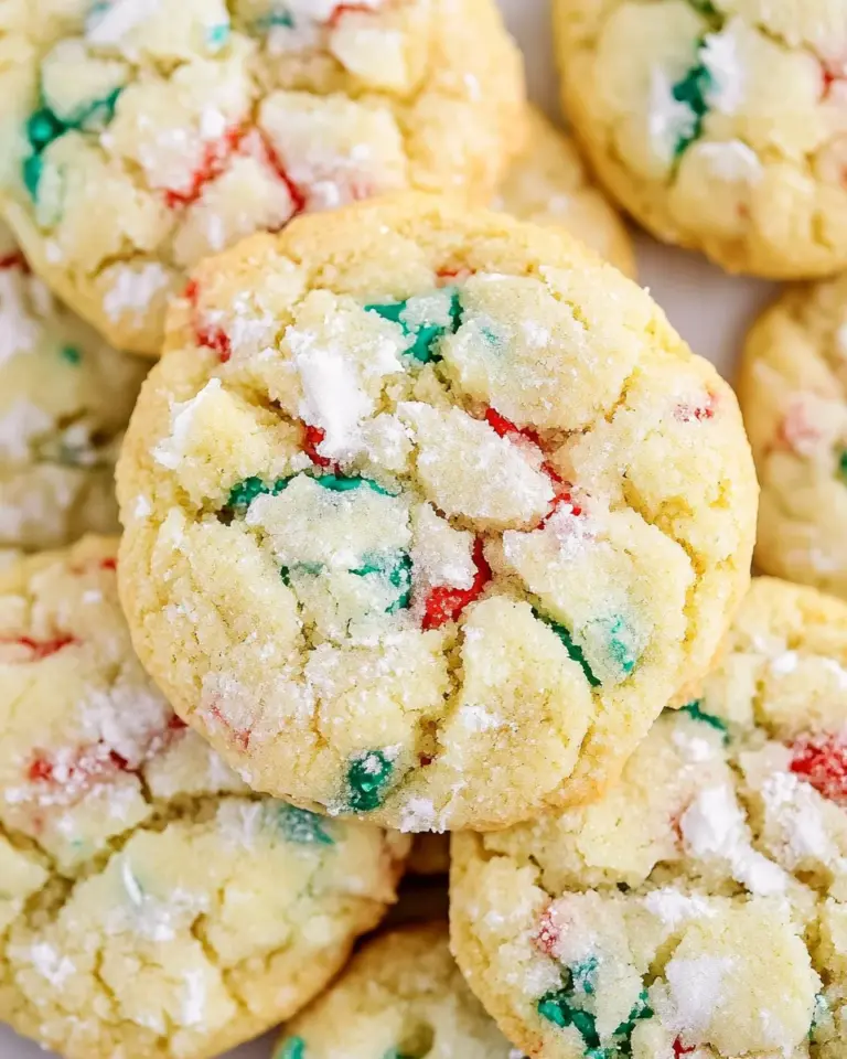 Christmas Gooey Butter Cookies