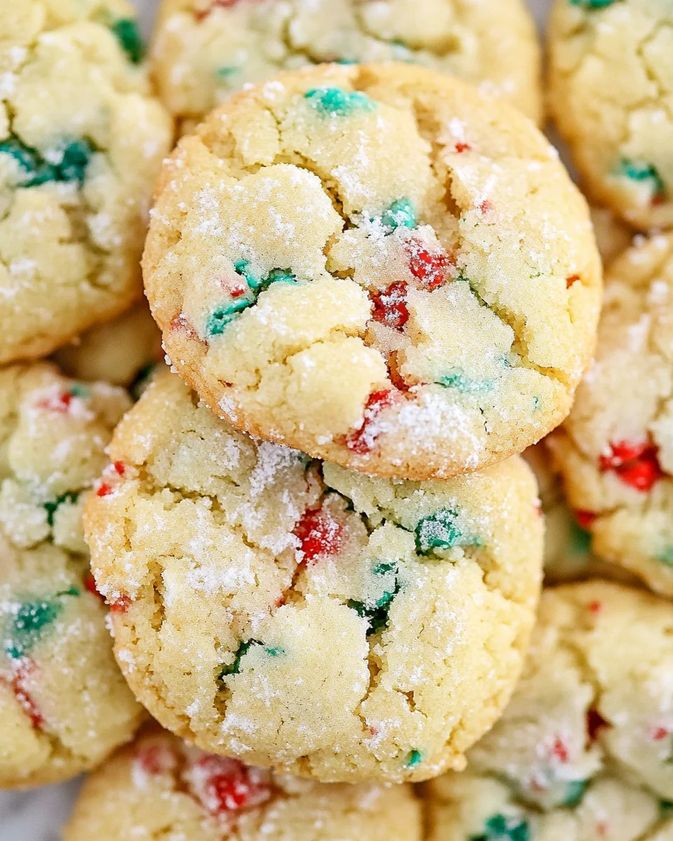 Christmas Gooey Butter Cookies Christmas