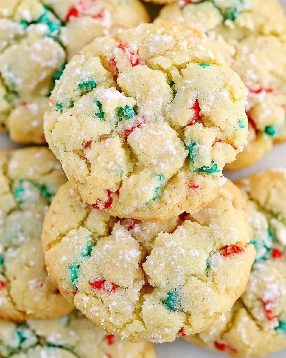 Christmas Gooey Butter Cookies Christmas