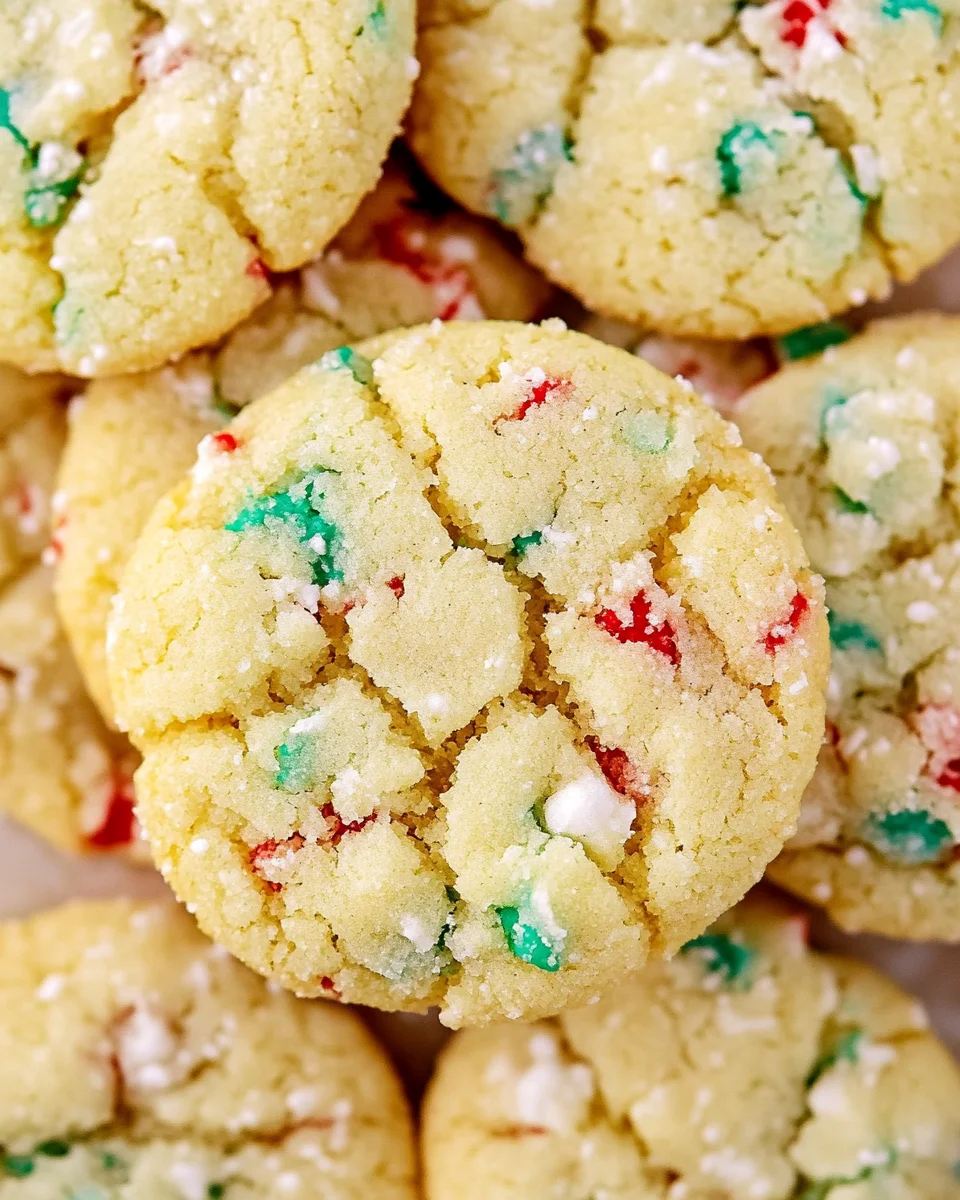 Christmas Gooey Butter Cookies Christmas