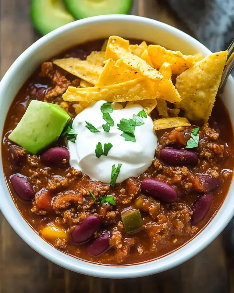 Classic Slow Cooker Chili