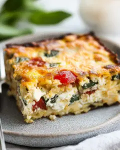 Cottage Cheese Egg Bake