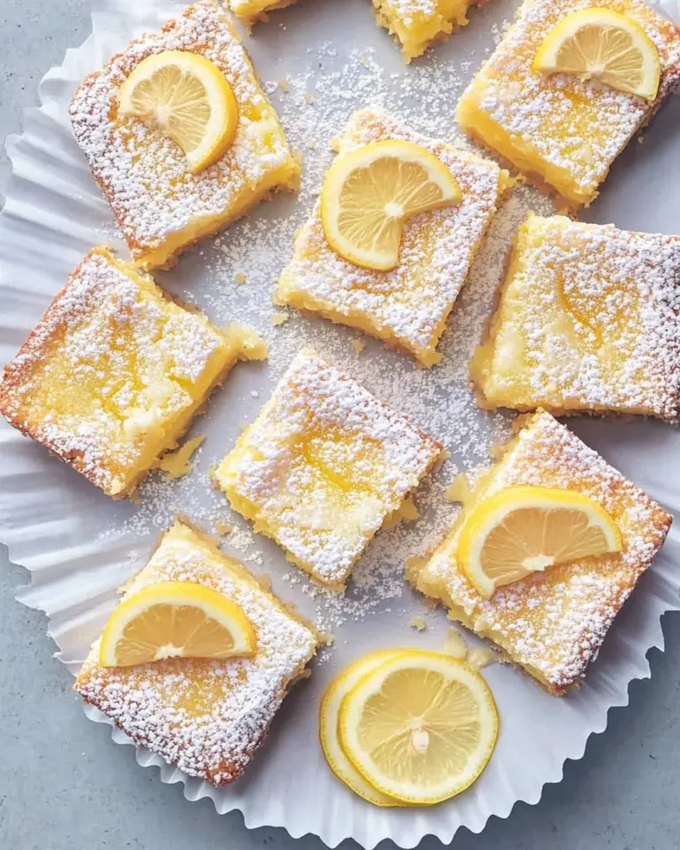 Cream Cheese Lemon Bars
