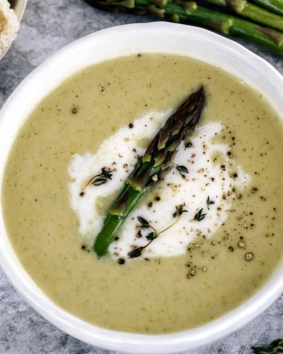 Cream of Asparagus Soup 21 Cream of Asparagus Soup