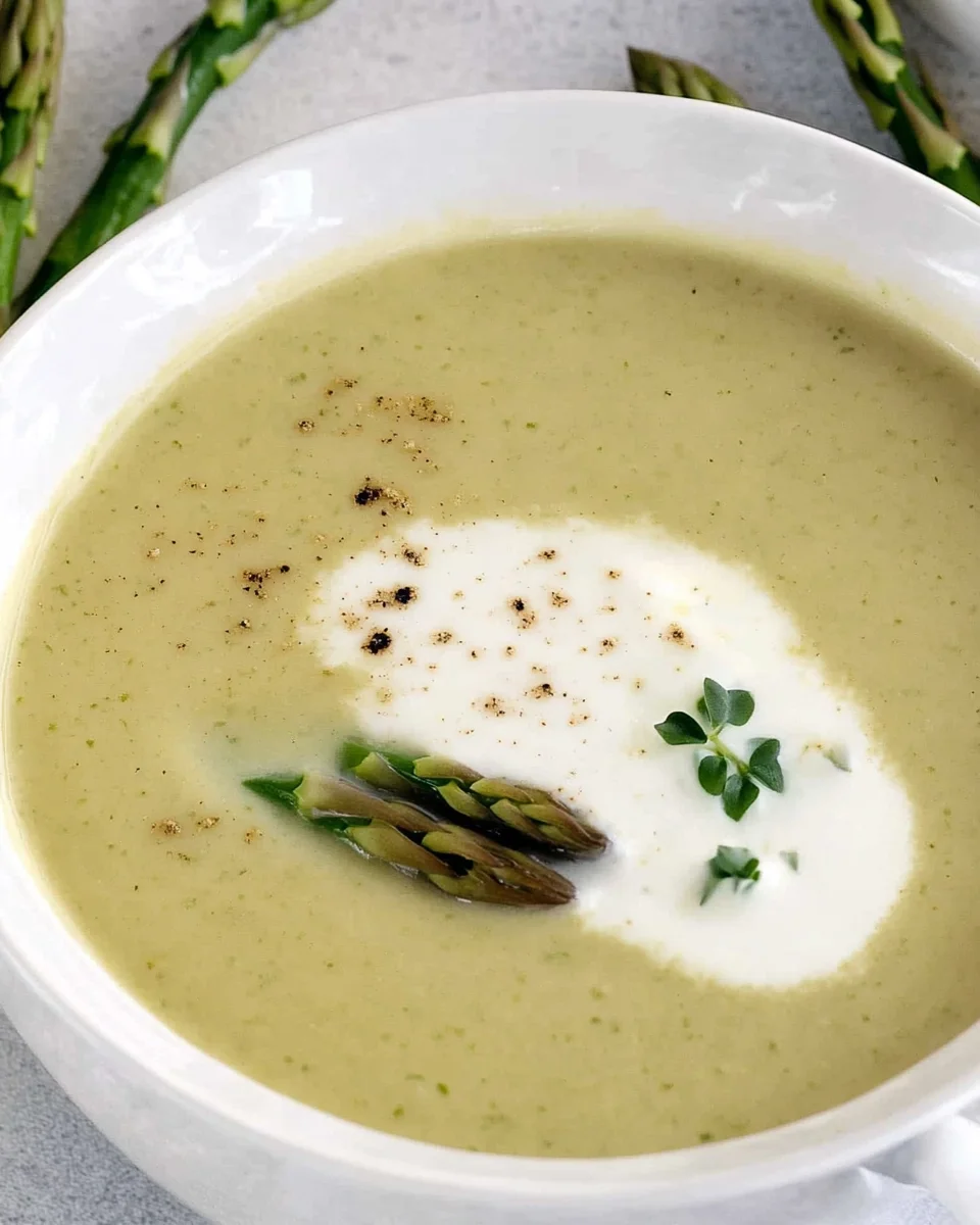 Cream of Asparagus Soup 23 Cream