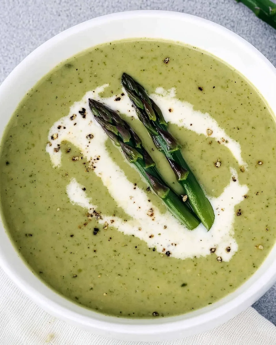 Cream of Asparagus Soup 24 Cream