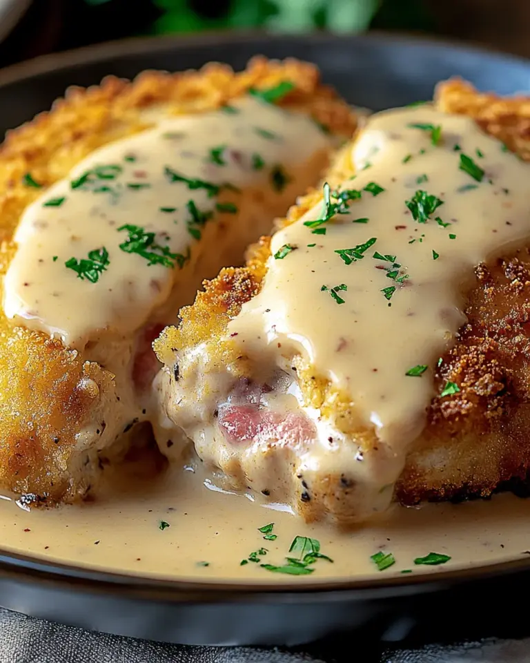Creamy Chicken Cordon Bleu