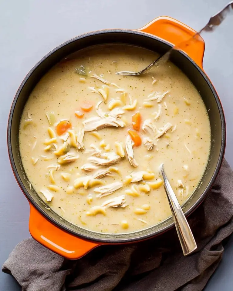 Creamy Chicken Noodle Soup