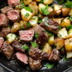 Creamy Garlic Butter Steak Bites and Potatoes Creamy Garlic Butter Steak Bites and Potatoes