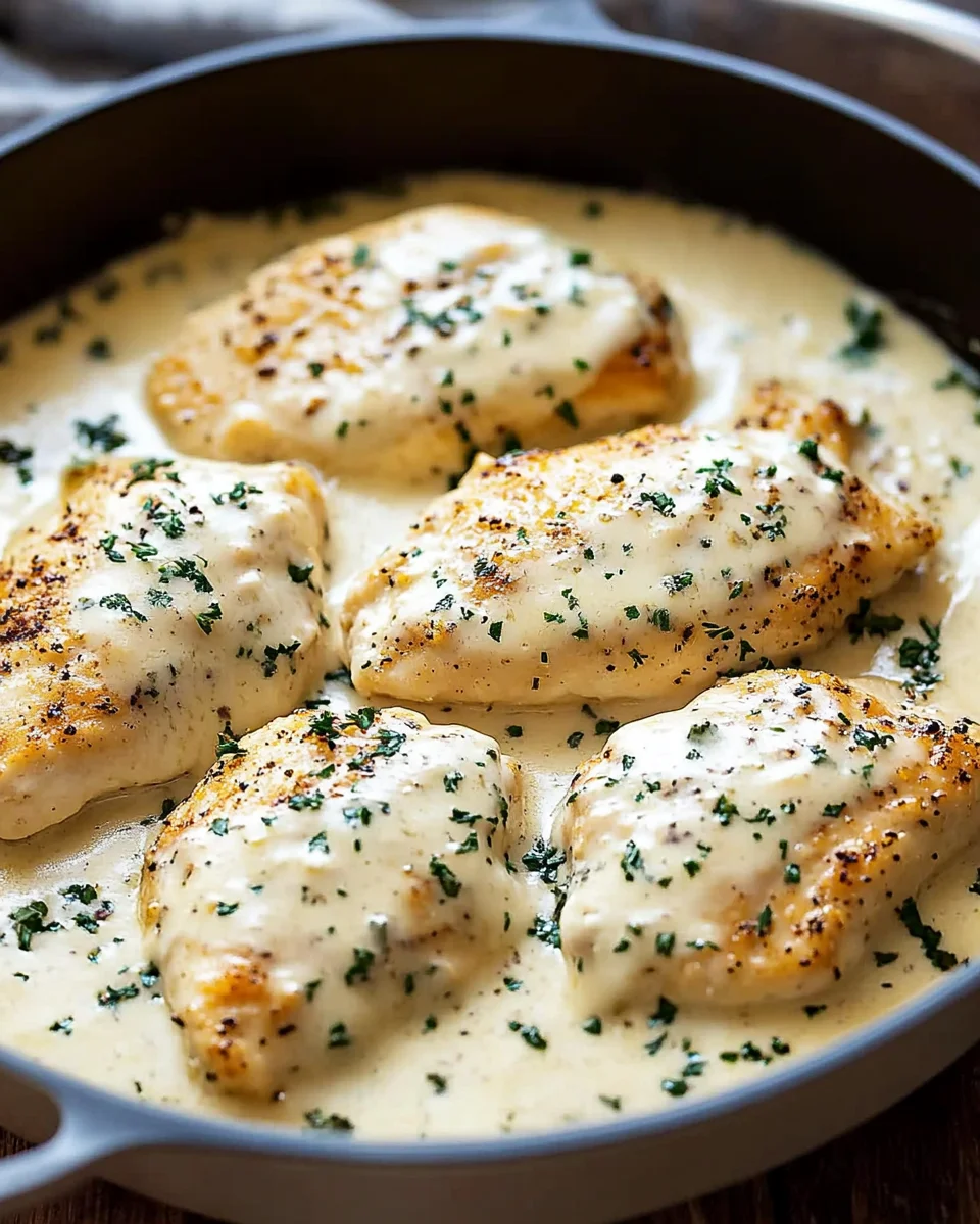Creamy Garlic Parmesan Chicken Creamy