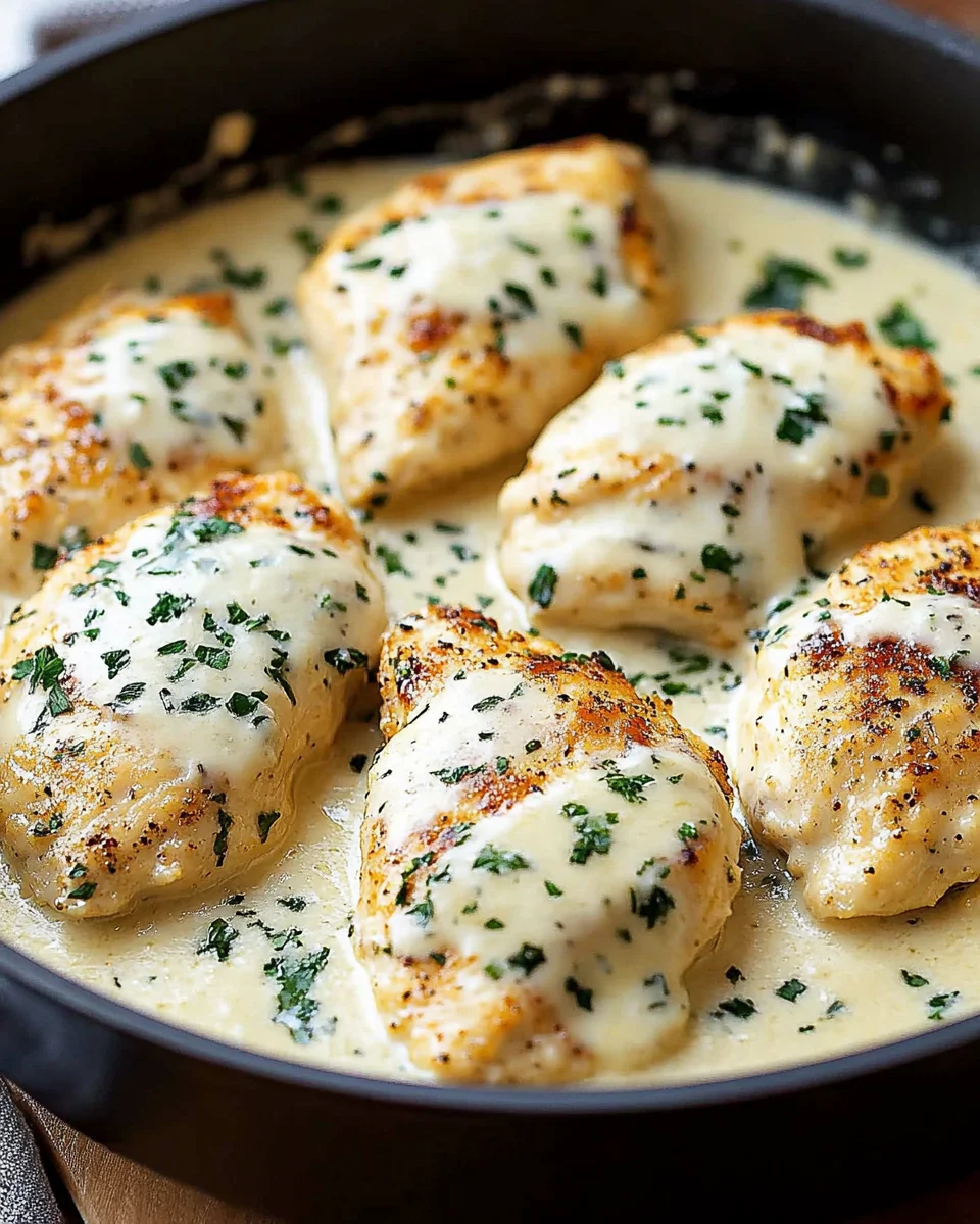 Creamy Garlic Parmesan Chicken Creamy