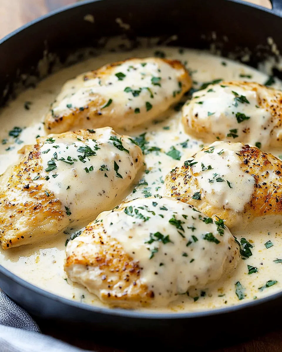 Creamy Garlic Parmesan Chicken Creamy