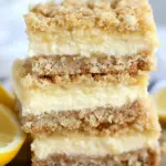 Creamy Lemon Cheesecake Crumb Bars