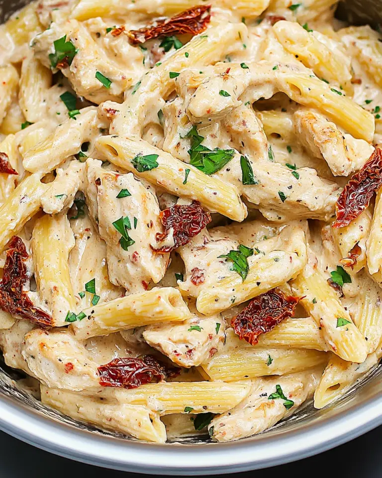 Creamy Sun-Dried Tomato Chicken Pasta