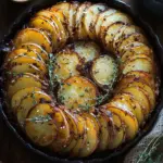 Crispy Balsamic-Thyme Potato Torte