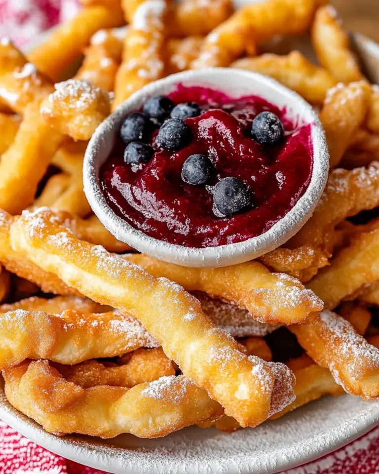 Crispy Funnel Cake Sticks