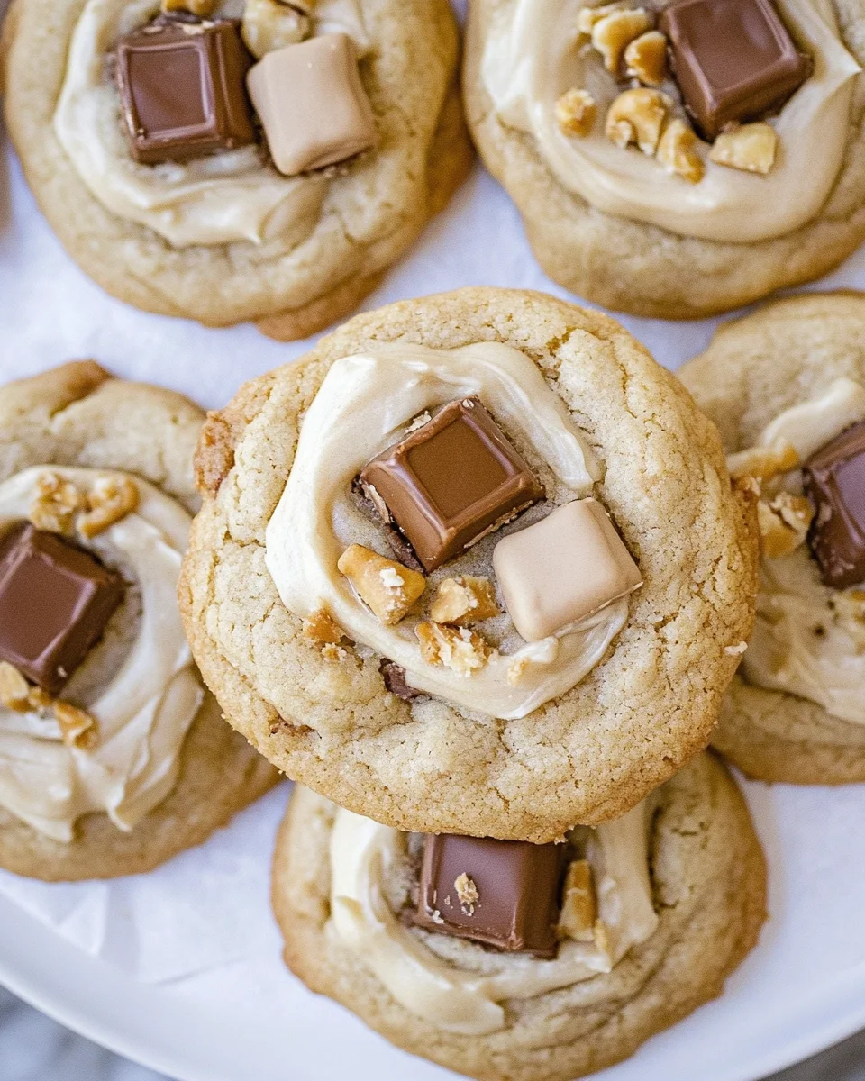 Crumbl Snickers Peanut Butter Cookies Crumbl