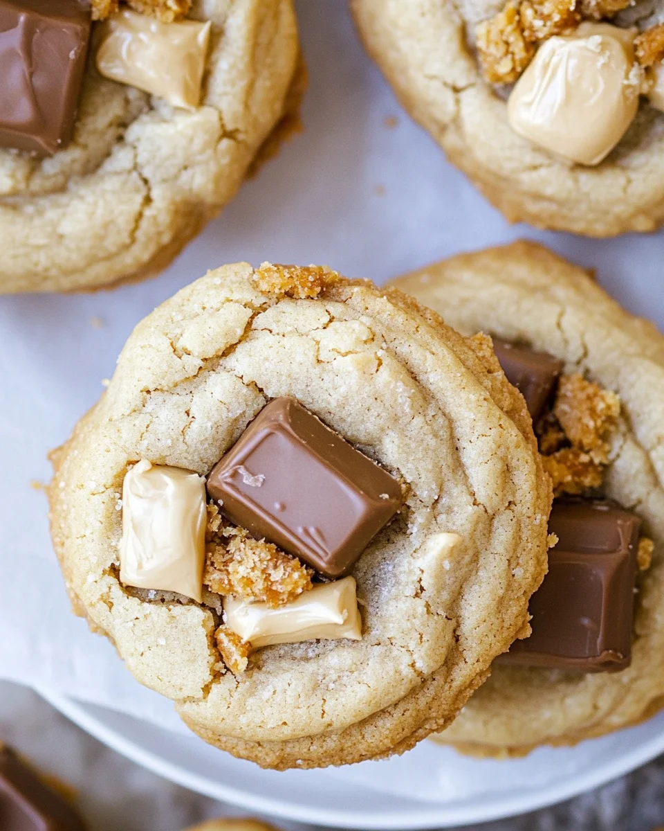 Crumbl Snickers Peanut Butter Cookies Crumbl