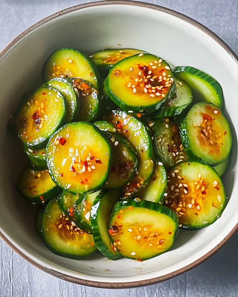 Easy Asian Cucumber Salad