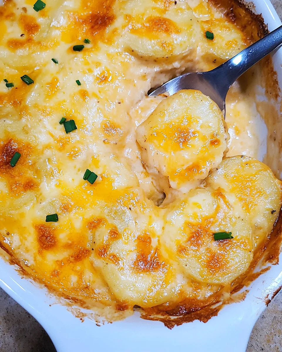 Easy Cheesy Scalloped Potatoes 24 Easy Cheesy Scalloped Potatoes