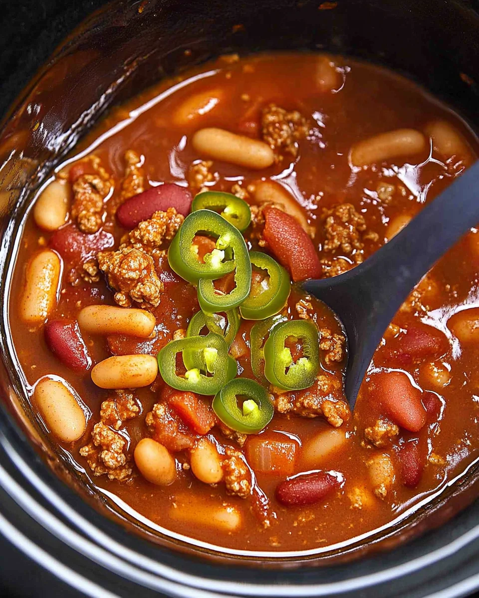 Easy Crockpot Chili