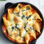 Easy Spinach & Ricotta Stuffed Shells
