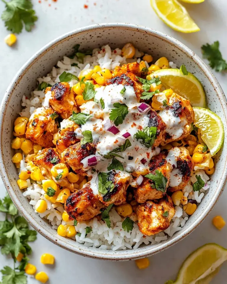 Easy Street Corn Chicken Rice Bowl