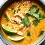 Easy Thai Chicken Curry Soup