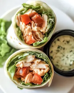 Flavorful Rotisserie Chicken Wraps
