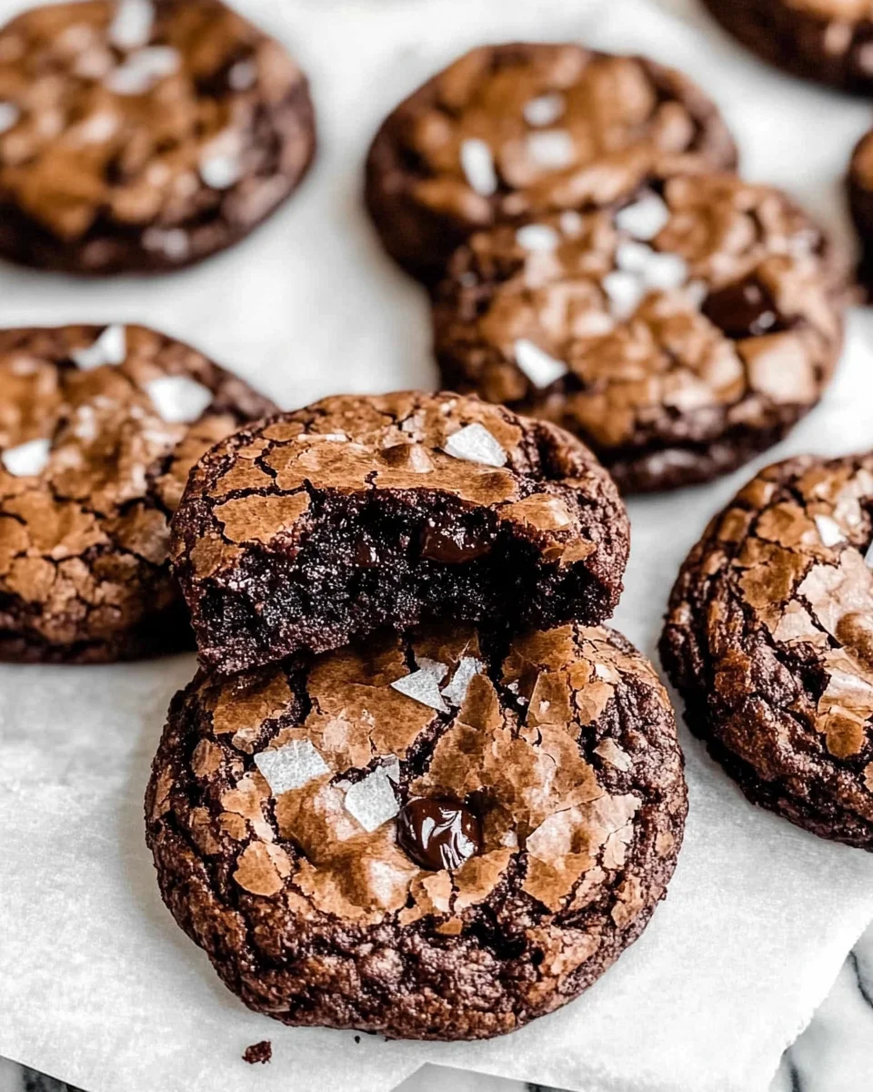 Fudgy Chewy Brookies (Browkies) Fudgy