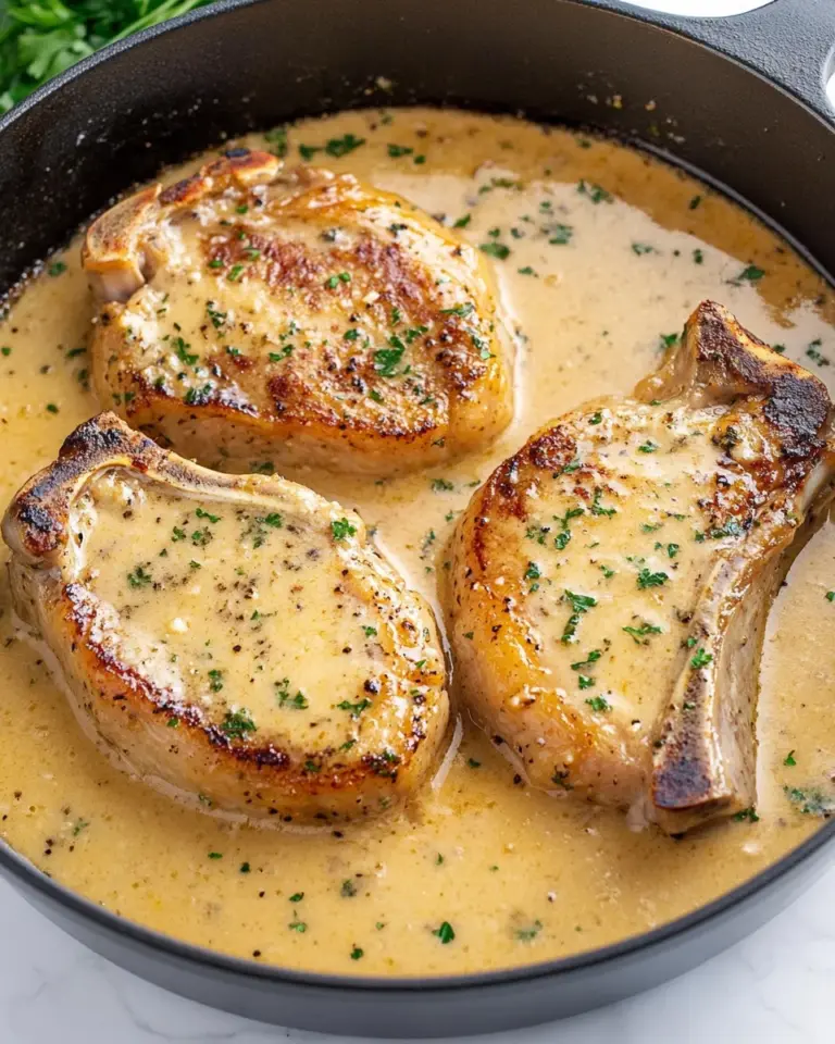 Garlic Parmesan Pork Chops