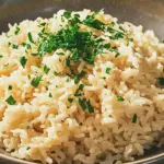 Garlic Parmesan Rice